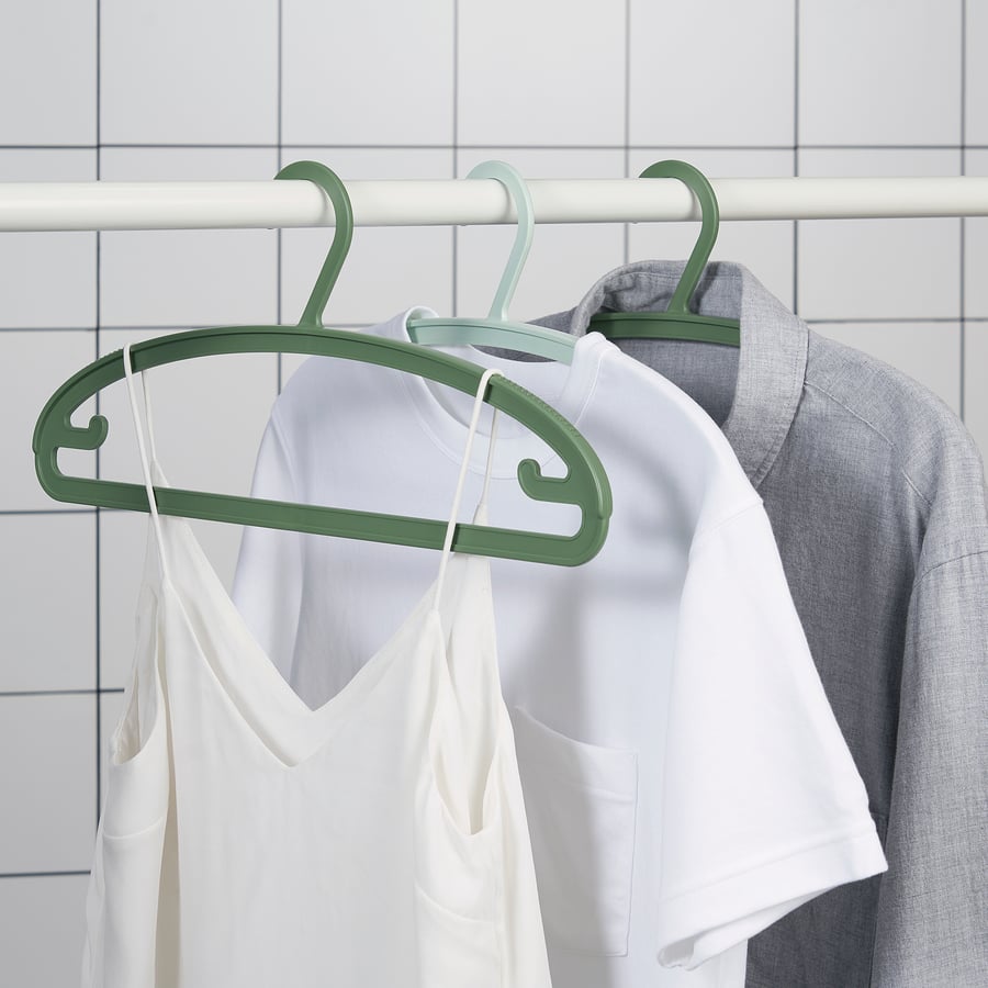 Hanger Green Pack of 3